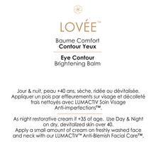 Load image into Gallery viewer, LOVÉE™ Rejuvenating Eye Contour - 100% Plants 1fl.oz / 30ml
