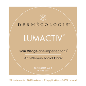 LUMACTIV Anti-Blemish Face Care™ 2.5g in Eco-Pouch - Travel Size / Detox - 2.5g 0.1oz pebble bar