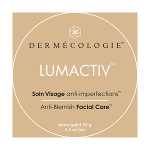 LUMACTIV Anti-Blemish Face Care™ 95g in Eco-Pouch - Large Size - 95g 3.3oz pebble bar